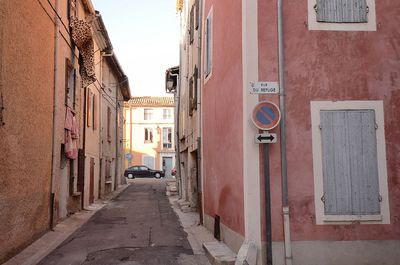Rue du refuge (Carpentras - Vaucluse)