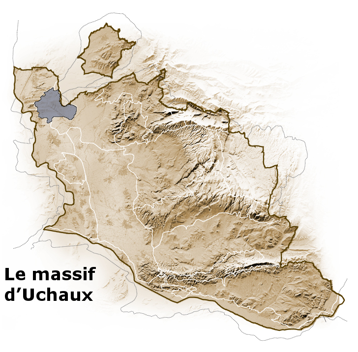 Le massif d'Uchaux - Vaucluse