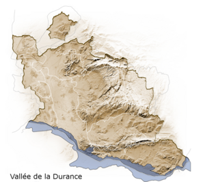 La vallée de la Durance - Vaucluse