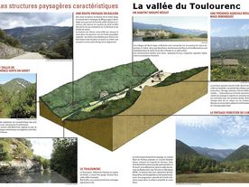 Vallée du Toulourenc - Structures paysagères caractéristiques - Agrandir l'image, .JPG 319,0 Ko (fenêtre modale)